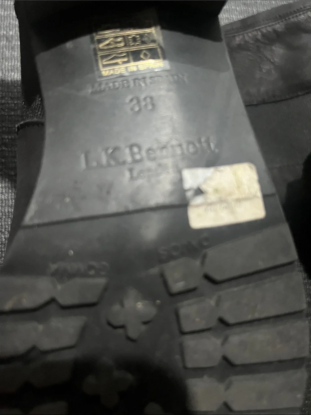 LK Bennett Black leather Riding Boots